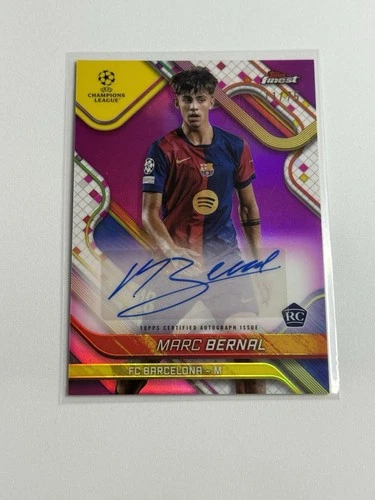 Marc Bernal 2024 Topps UCC Finest /75