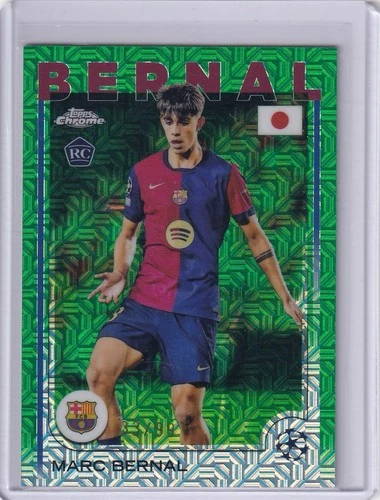Marc Bernal 2024 Topps UCC Japan Edition Green Mojo /99