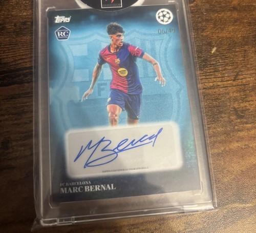 Marc Bernal 2024 Topps UEFA Simplicidad /49