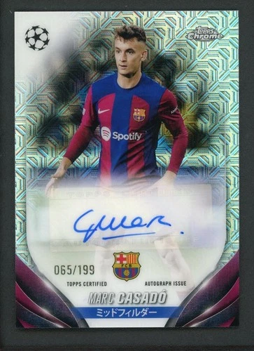 Marc Casadó 2024 Topps Cromo UEFA Champions League /199