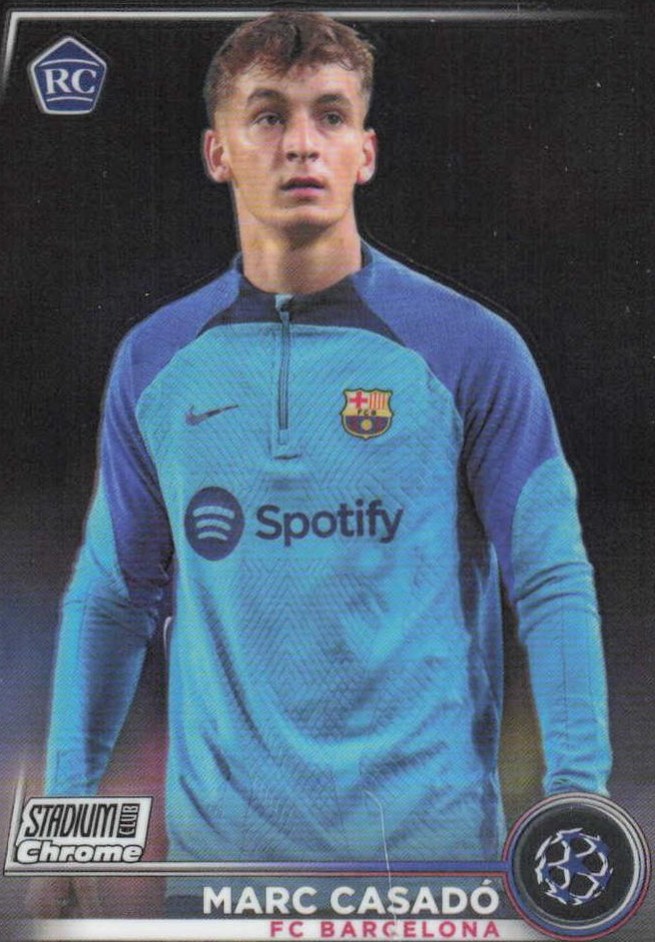 Marc Casadó 2022 Topps Stadium Club Chrome UEFA 55