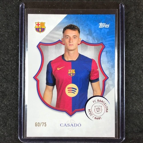 Marc Casado 2024 Topps Barcelona 125th Anniversary Blue /75