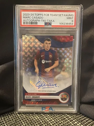 Marc Casado 2023 Topps Barcelona Team Set /10