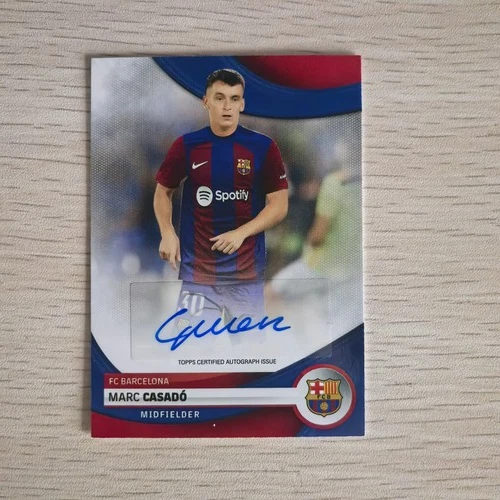 Marc Casado 2024 Topps Barcelona Team Set
