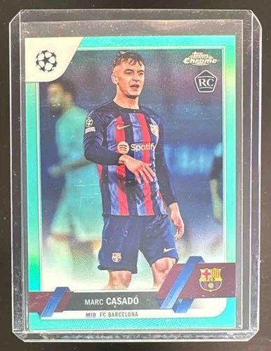 Marc Casado 2022 Topps Chrome Aqua Refractor /199
