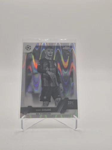 Marc Casado 2022 Topps Chrome Black White RayWave
