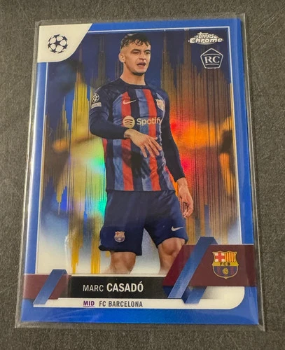 Marc Casado 2023 Topps Chrome Blue /75