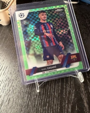 Marc Casado 2023 Topps Chrome Green Refractor /399