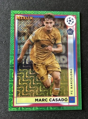 Marc Casado 2022 Topps Chrome Merlin Green Mojo /99