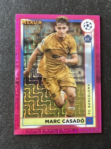 Marc Casado 2022 Topps Chrome Merlin Pink Mojo /275