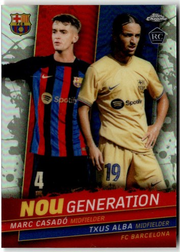 Marc Casado 2023 Topps Chrome NG-3