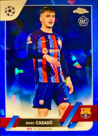 Marc Casado 2022 Topps Chrome Sapphire