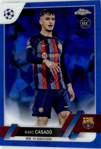 Marc Casado 2023 Topps Chrome Sapphire Refractor
