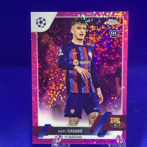 Marc Casado 2022 Topps Cromo UEFA Rosa Mini-Diamante Refractor /175
