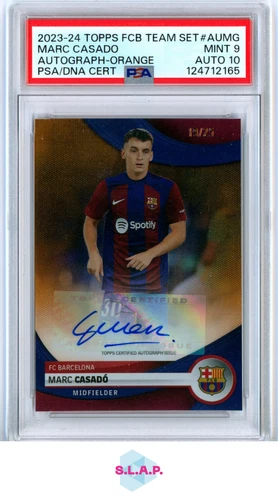 Marc Casado 2023 Topps FC Barcelona Team Set Orange 19/25