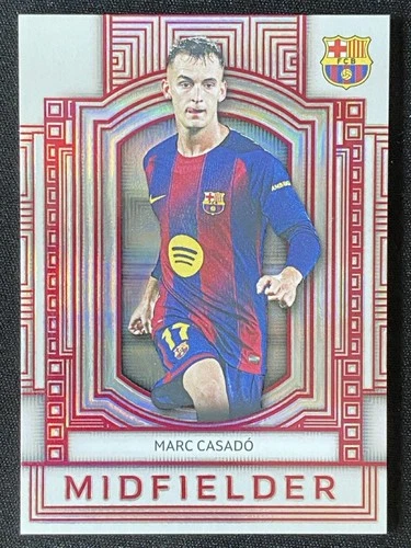Marc Casado 2025 Futera FC Barcelona Rojo /5