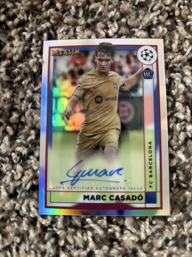 Marc Casado 2023 Topps Merlin Chrome