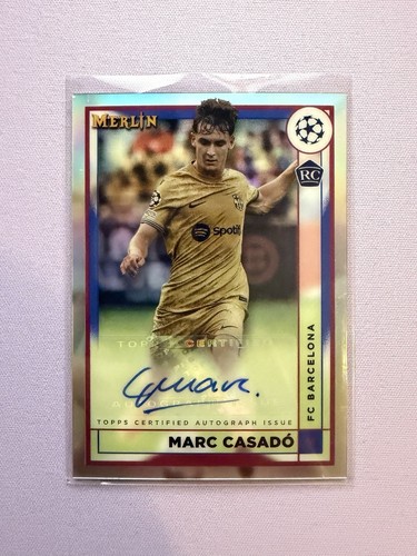 Marc Casado 2023 Topps Merlin Chrome AC-MC