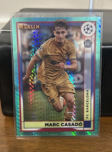 Marc Casado 2023 Topps Merlin Chrome Aqua Prisma Refractor