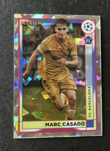 Marc Casado 2022 Topps Merlin Chrome Atomic /250
