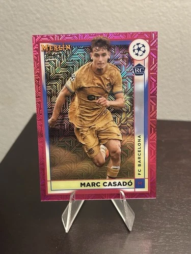 Marc Casado 2022 Topps Merlin Chrome Pink Mojo /275