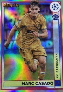 Marc Casado 2022 Topps Merlin Chrome Silver Refractor /50