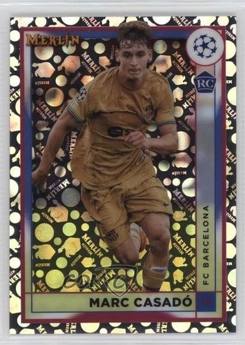 Marc Casado 2022 Topps Merlin UEFA Club Competitions Vintage Refractor