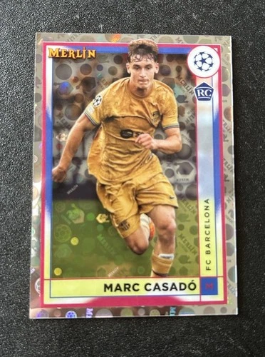 Marc Casado 2022 Panini Merlin UEFA Club Competitions Vintage Refractor