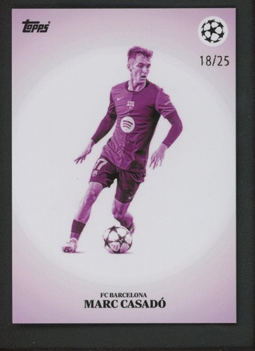 Marc Casado 2025 Topps Simplicidad /25