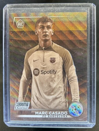 Marc Casado 2022 Topps Stadium Club Chrome Sepia Prism Refractor /75
