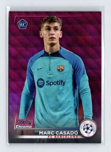 Marc Casado 2022 Topps Stadium Club Pink Wave