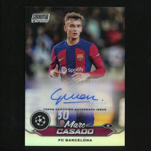 Marc Casado 2023 Topps Stadium Club Silver /6297