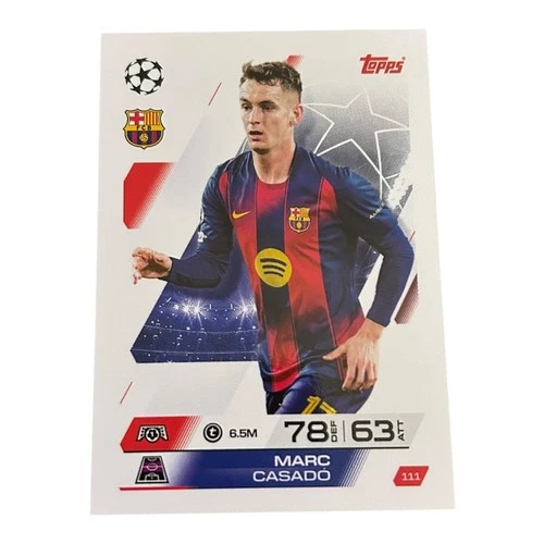 Marc Casado 2025 Topps UEFA Champions League