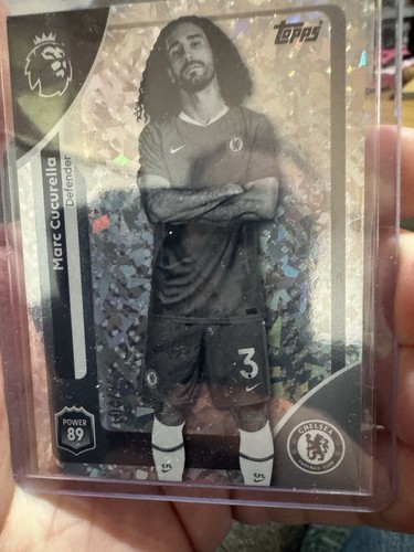 Marc Cucurella 2026 Topps Premier League Black and White Sparkle /75