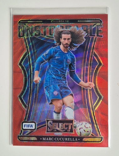 Marc Cucurella 2024 Panini Select Red Wave /49