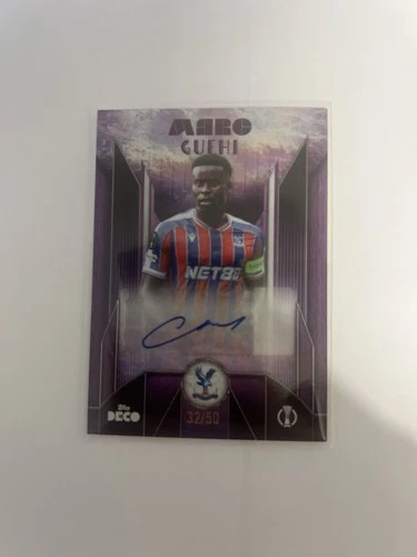 Marc Guehi 2025 Topps Deco Crystal Palace /50