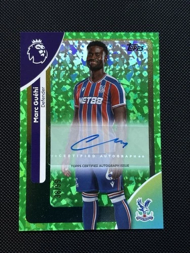 Marc Guehi 2026 Topps Premier League Green Crystal /99