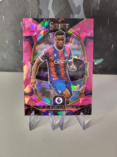 Marc Guehi 2023 Panini Select Pink Cracked Ice Prizm