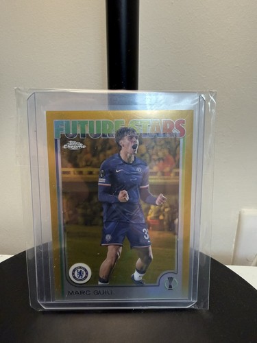 Marc Guiu 2024 Topps Chrome Gold Refractor /50