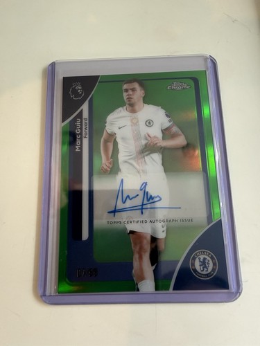 Marc Guiu 2026 Topps Chrome Premier League Green Refractor /99