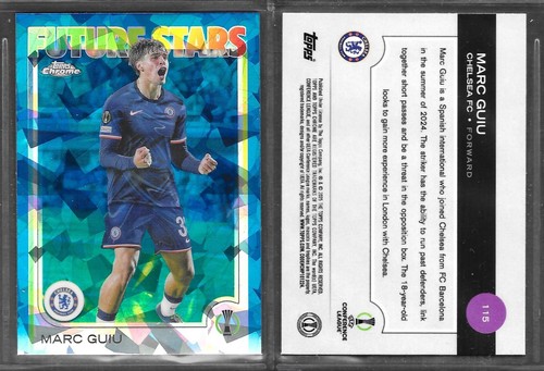 Marc Guiu 2025 Topps Chrome Sapphire