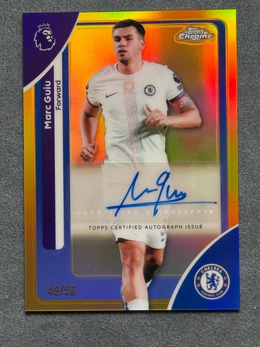 Marc Guiu 2026 Topps Chrome True Gold /50