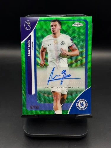 Marc Guiu 2026 Topps Cromo Premier League Onda Verde /99