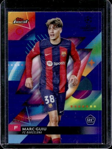 Marc Guiu 2024 Topps Finest Purple /299