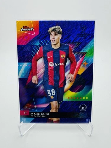 Marc Guiu 2024 Topps Finest Purple Shimmer Refractor /199