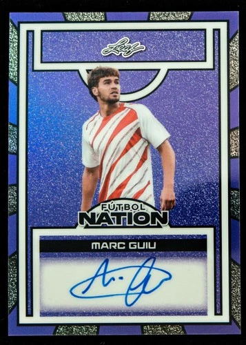 Marc Guiu 2025 Leaf Futbol Nation 1/1