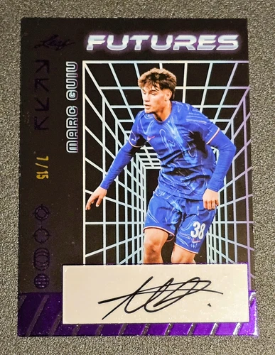 Marc Guiu 2024 Leaf Futures Purple Foil /15