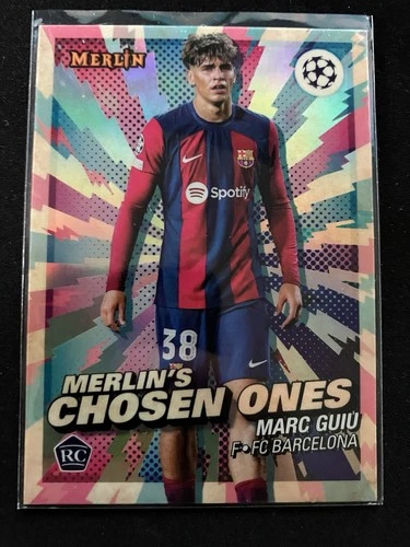 Marc Guiu 2023 Topps Merlin Chrome