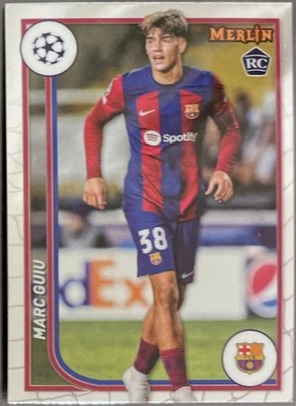 Marc Guiu 2023 Topps Merlin Chrome