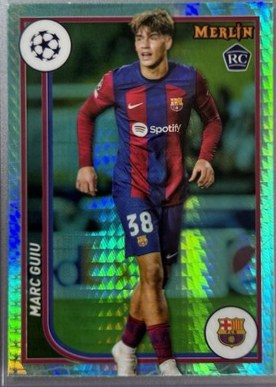 Marc Guiu 2024 Topps Merlin Chrome Aqua